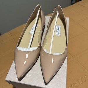 Jimmy Choo leather ballet flats. Size 39.5